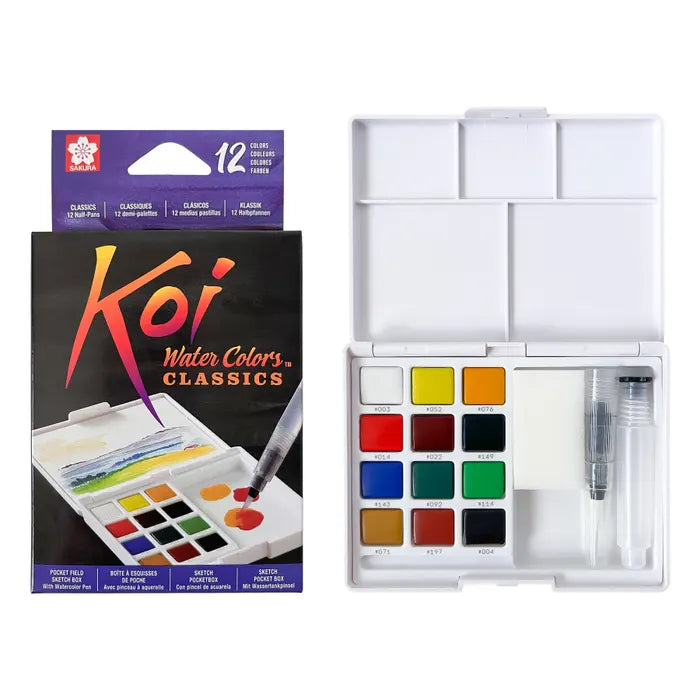 Sakura Koi Watercolors - Classics White Colors