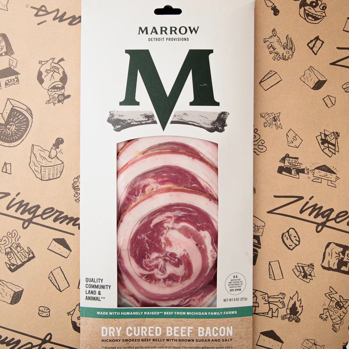 Marrow - Dry Cured Beef Bacon