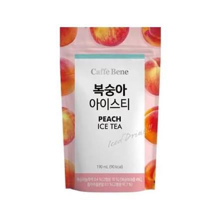 Caffé Bene Iced Tea - Peach