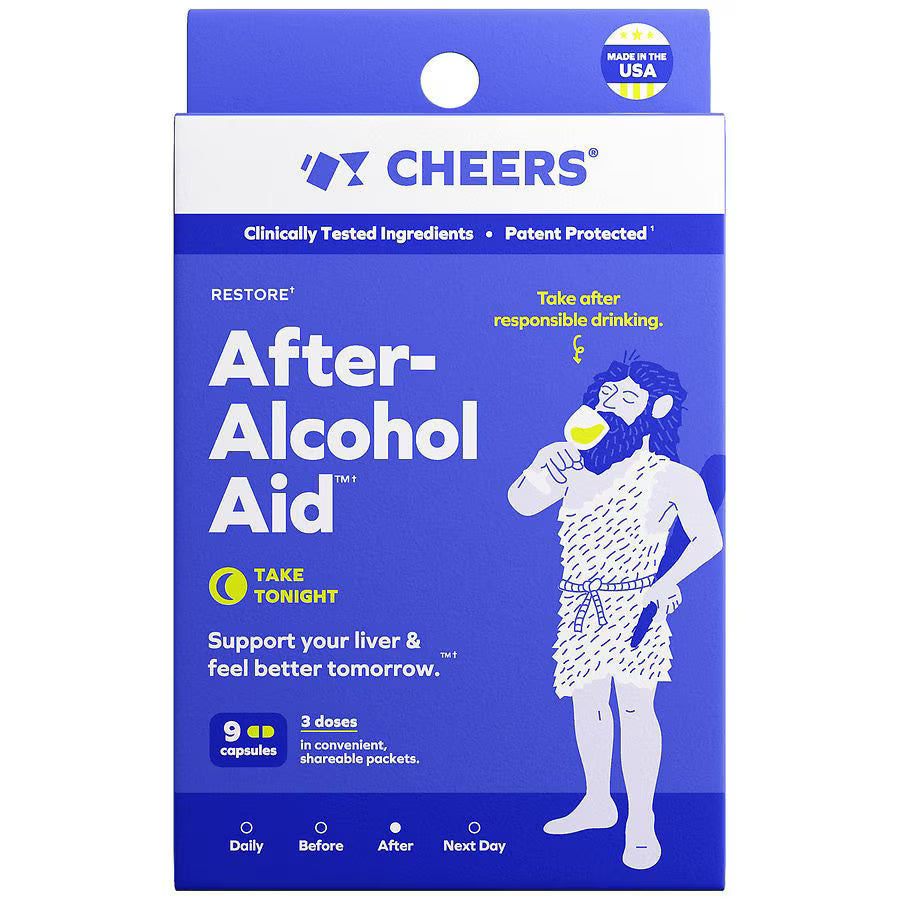 Cheers Recovery Aid - After Alcohol Aid
