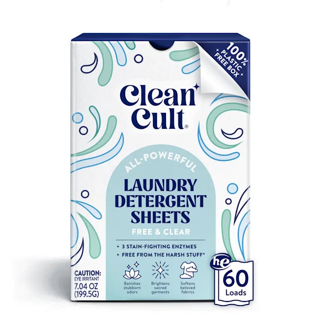 Cleancult Laundry Detergent - Free & Clear