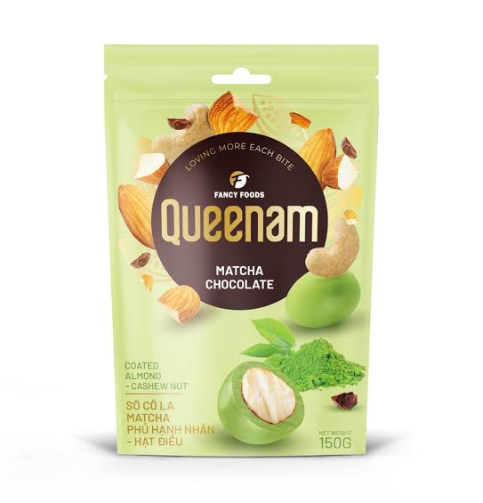 Fancy Foods Queenam Chocolate Snack - Matcha Chocolate