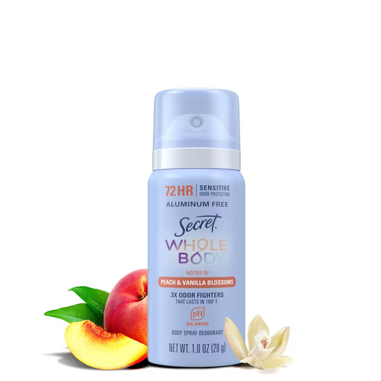Secret Whole Body Deodorant Spray