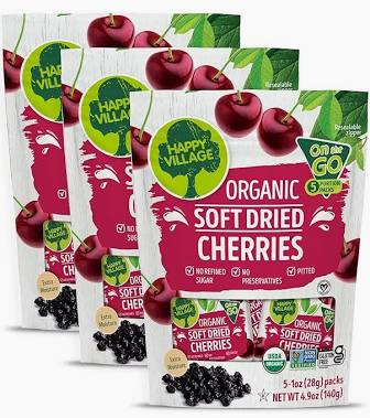 Happy Village Soft Dried Cherries - Original