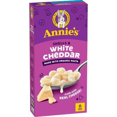 Annie's Organic Shells - White Cheddar
