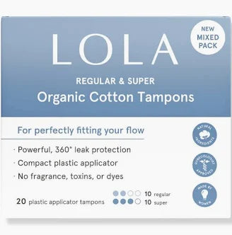 Lola Organic Cotton Tampons