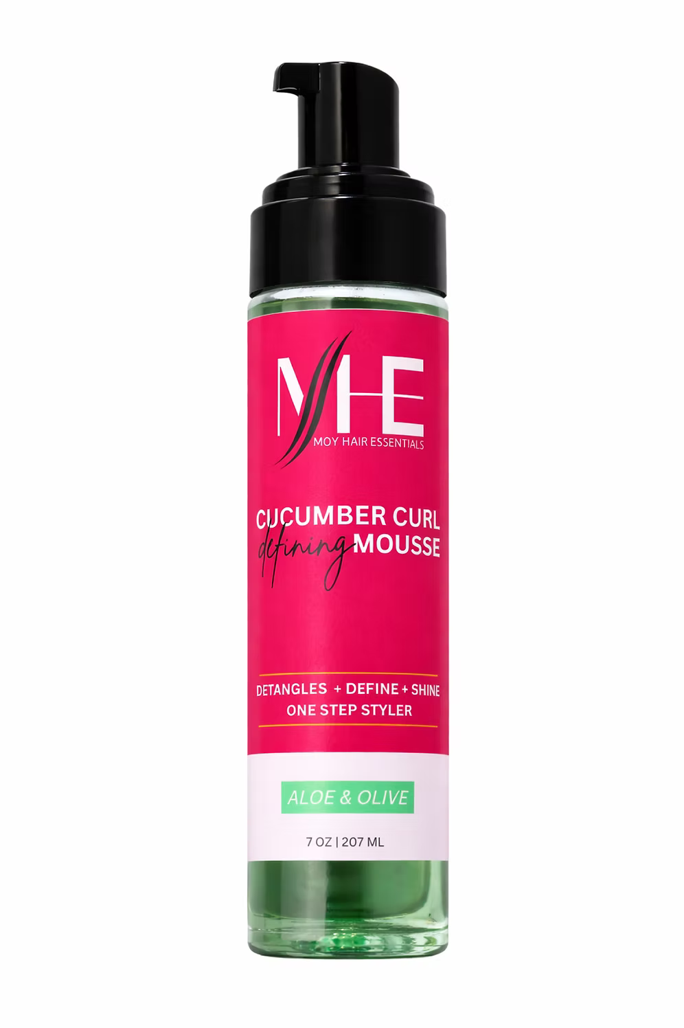 Moy Hair Essentials - Cucumber Curl Detangling Mousse