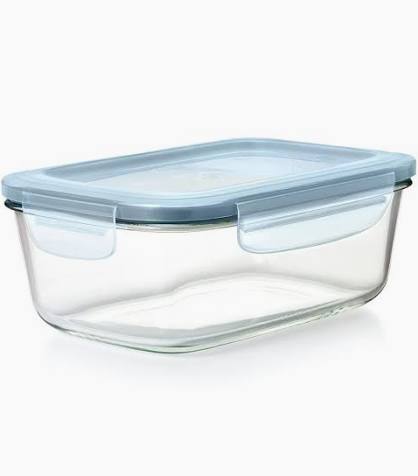 Mason Craft & More Glass Rectangular Storage Container