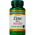 Nature's Bounty Zinc 50mg Mineral Supplement Caplets - 100ct