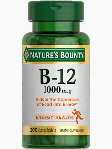 Nature's Bounty Supplements - B-12 200ct.