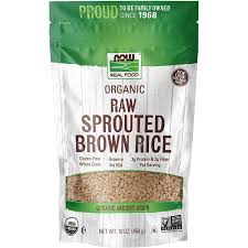 Organic Raw Sprouted Brown Rice