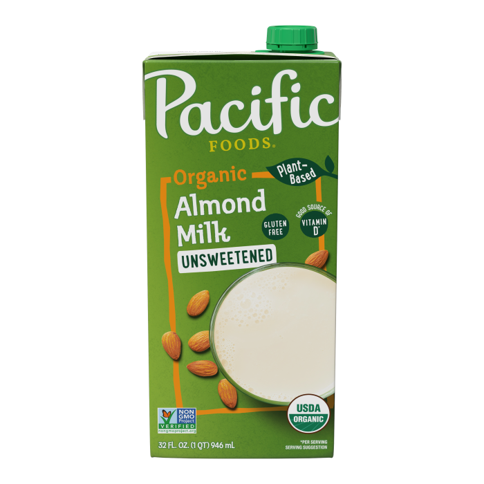 Pacific Foods - Organic Almond Milk