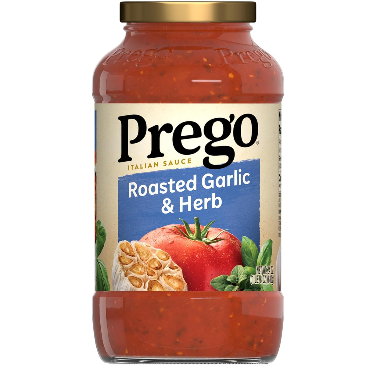 Prego Pasta Sauce - Roasted Garlic & Herb