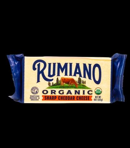 Rumiano Organic Sharp Chedder Cheese