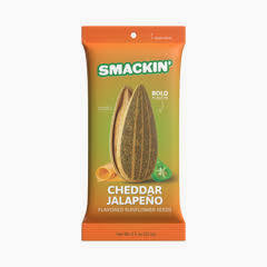 Smackin' Sunflower Seeds Sunflower Seeds - Cheddar Jalapeño