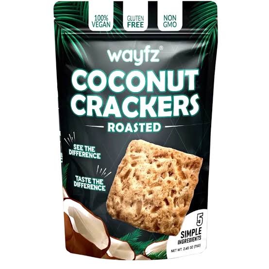 Wayfz Coconut Crackers - Roasted