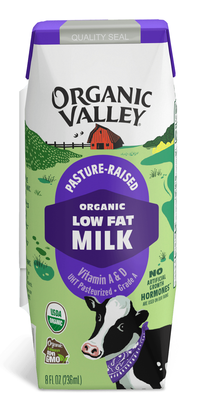 Organic Valley Milk - Low Fat