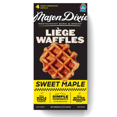 Mason Dixie Liège Waffles - Sweet Maple