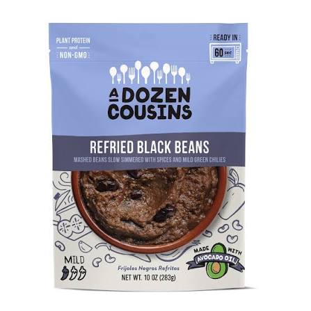 A Dozen Cousins Beans - Refried Black Beans