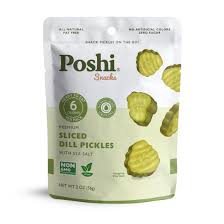 Poshi Snacks Olives / Pickles - Dill Pickles with Sea Salt