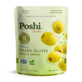 Poshi Snacks Olives / Pickles - Green Olives - Basil and Garlic