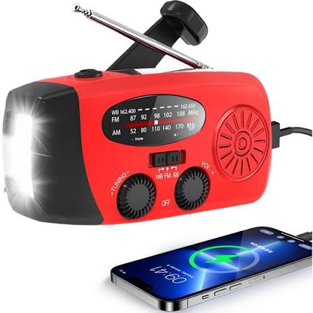 Solar Crank Radio