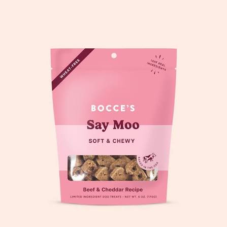 Bocce's Dog Treats - Say Moo (Soft and Chewy)