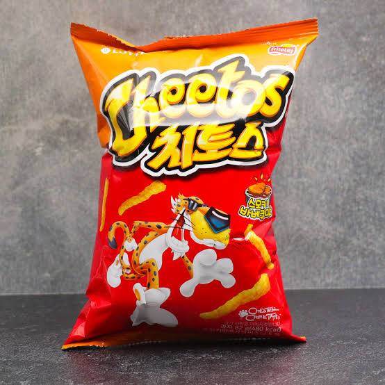 Lotte (Cheetos) Corn Snacks - Barbecue