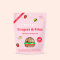 Bocce's Dog Treats - Burgers and Fries (Crunchy Biscuits)