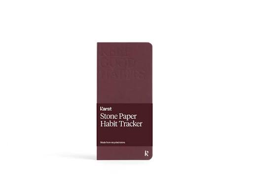 Karst Stone Paper Habit Tracker