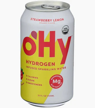 OHY Hydrogen Sparking Water - Strawberry Lemon